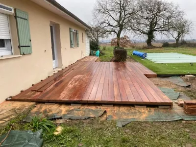 chantier3 :Terrasse bois